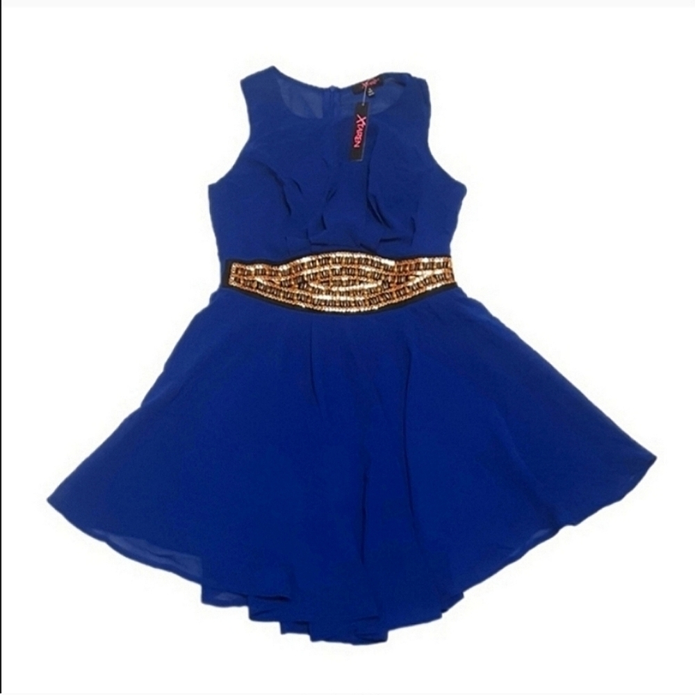 NWT Xtaren Sleeveless Party Dress Womens Small
